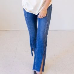 Nectar Denim The Olivine High Rise Crop Jeans By Nectar Premium Denim