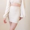 Edit By Nine Just Stay Smocked Mini Skirt Featured