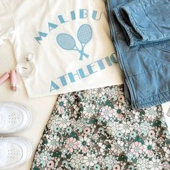 Cotton Candy Featured New Dawn Satin Floral Mini Skirt