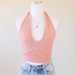 Cotton Candy Featured Some Imagination Halter Crop Top
