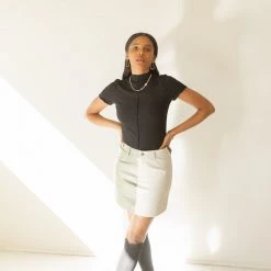 Bailey Rose Glorious Days Color Block Mini Skirt