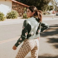 Nectar Clothing Little Moment Floral Cardigan