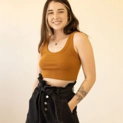 Trendnotes Featured Air Of Romance Paperbag Waist Denim Shorts