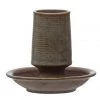 Creative Co-op Stoneware Match Holder Home + Lifestyle