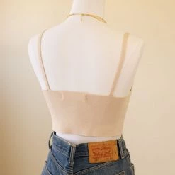 Miss Love Tops Show Off Cami Crop Top