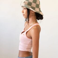 Featured Logo Crop Tank By BDG