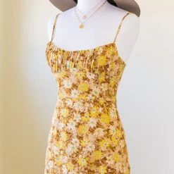 Sky To Moon Carry On Floral Cami Dress Featured