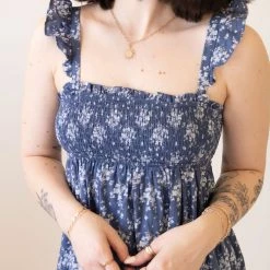 Storia Something Special Floral Midi Dress Featured