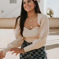 Mable Stop & Stare Cropped Cardigan Featured