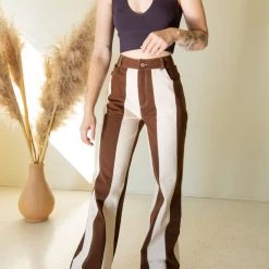 Bailey Rose Listen Up Striped Pants Featured