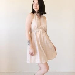 Final Touch Unexpected Halter Dress