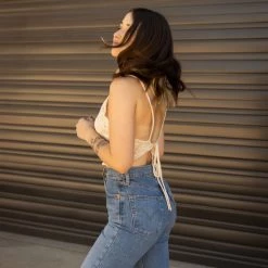 Miss Love Little Secret Crochet Crop Top Featured