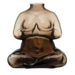 Bloomingville Home + Lifestyle Glass Body Vase