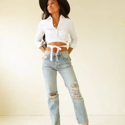 Bren Boyfriend Jeans By Free People