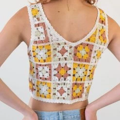 Something New Crochet Crop Top By For Good