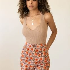 Nectar Clothing Summer Days Sleeveless Bodysuit By For Good Featured