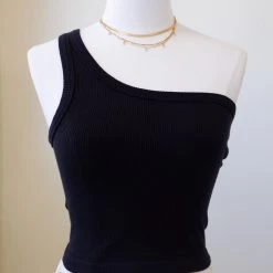Nectar Clothing No Surprises One Shoulder Top