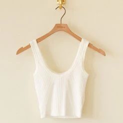 Papermoon A While Sleeveless Crop Top