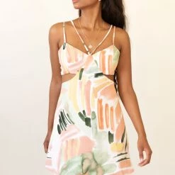 Nectar Clothing New Arrivals Confident Printed Cami Dress
