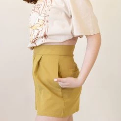 Saints & Hearts Should Stay Linen Shorts By For Good