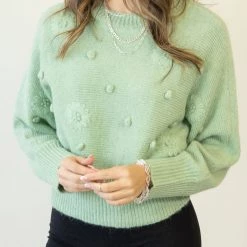 Lush Wild Card Knit Sweater By For Good