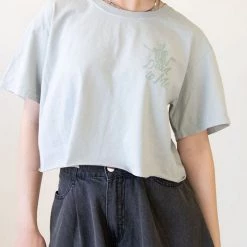 Nectar Dead To Me Graphic Crop Tee Featured