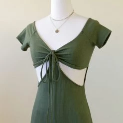 Papermoon Best Mistake Side Cutout Dress