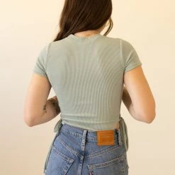 Audrey Tops Look Beyond Ribbed Bodysuit