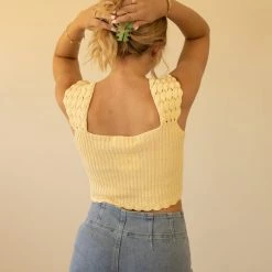 Papermoon Featured Wrong Move Knit Crop Top
