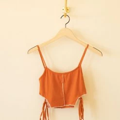 Papermoon Caught Up Cami Crop Top