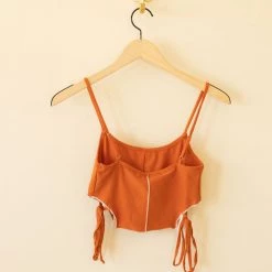 Papermoon Caught Up Cami Crop Top