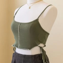 Papermoon Caught Up Cami Crop Top