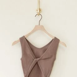 By Together We Want Twist Crop Top