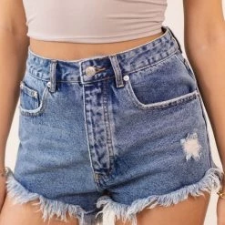 Signature 8 Can't Stop It Distressed Jean Shorts Featured