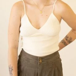 Miss Love Nothing Less Cami Crop Top Tops