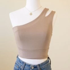 Nectar Clothing Savage Love One Shoulder Top Featured