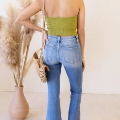 Nectar Denim The Rockie Mid-Rise Flare Jeans By Nectar Premium Denim Featured