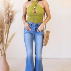 Nectar Denim The Rockie Mid-Rise Flare Jeans By Nectar Premium Denim Featured