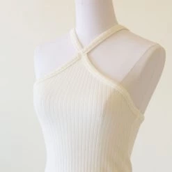 Miss Love Keep Wondering Criss Cross Cami Top Featured